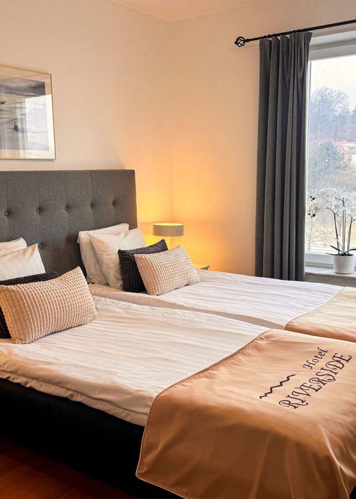 Standardrum med dubbelsäng | Hotel Riverside